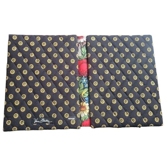 Vera Bradley Double Picture Frame 4X6 Cloth Quilted Retired Print - Picture 4 of 5